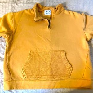 Zara, boys half zipper sweater